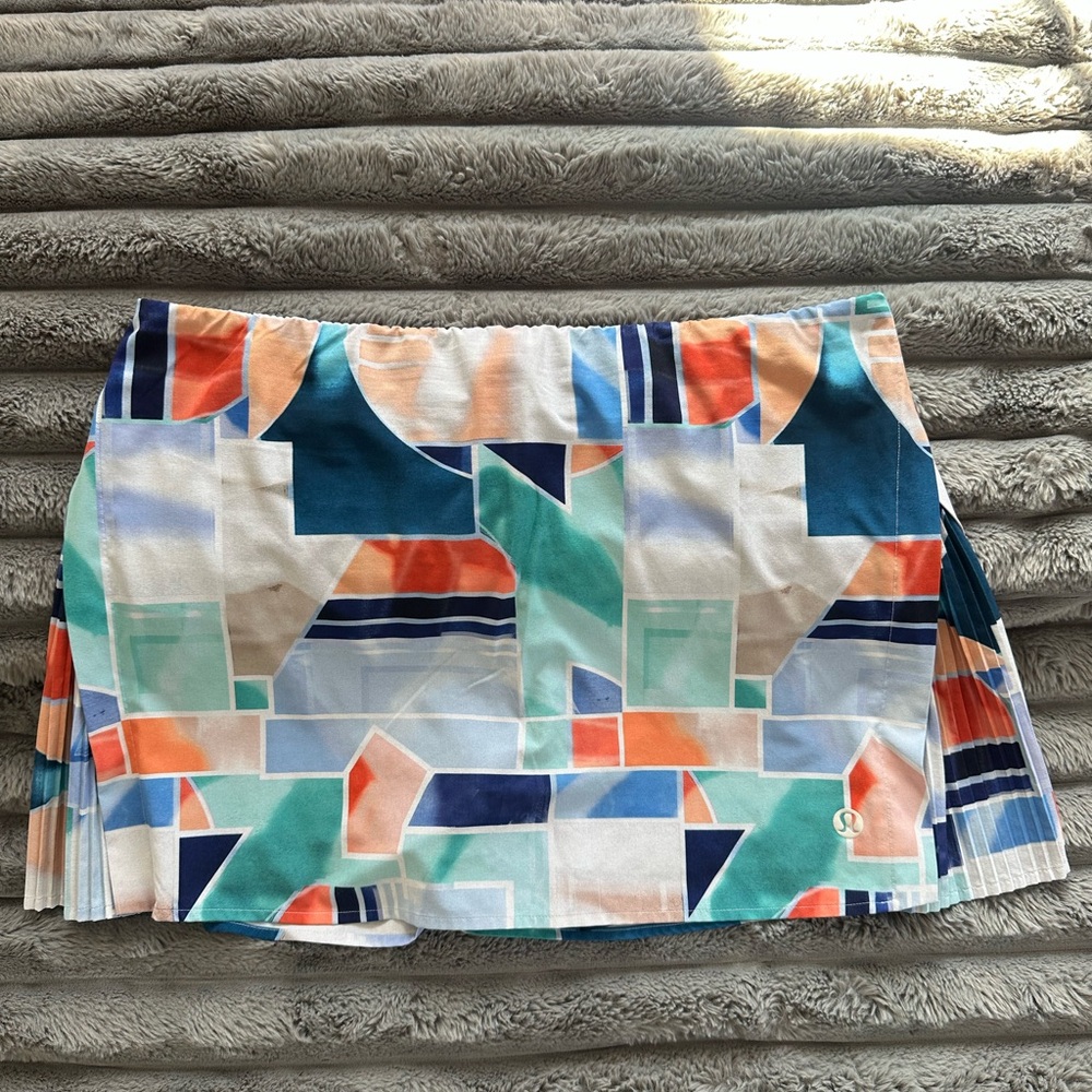 Lululemon Play Off The Pleats Skort 14 TALL